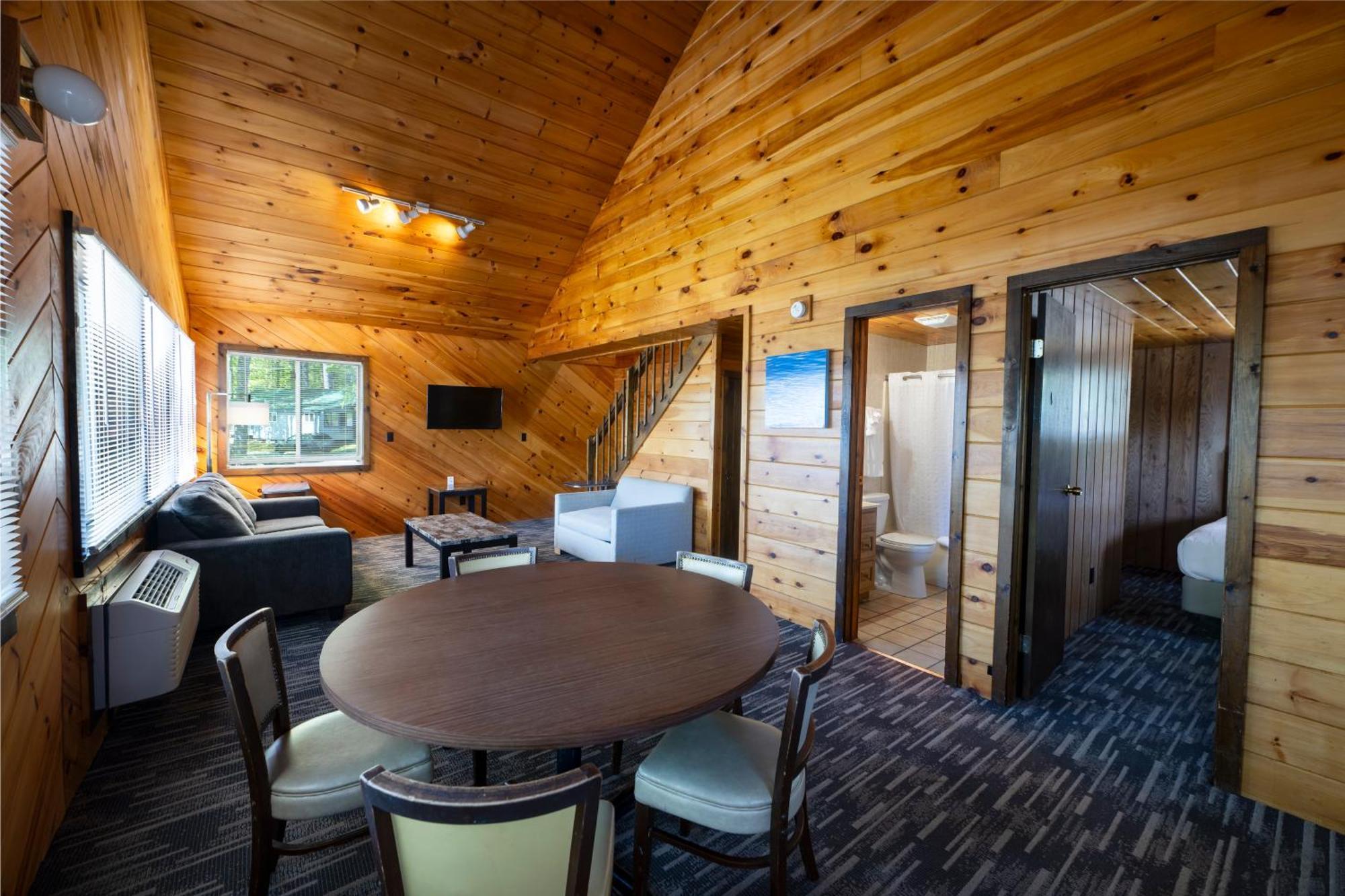Depe Dene Lakeside Resort Lac George Extérieur photo